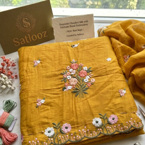 Mul Chanderi Suit
