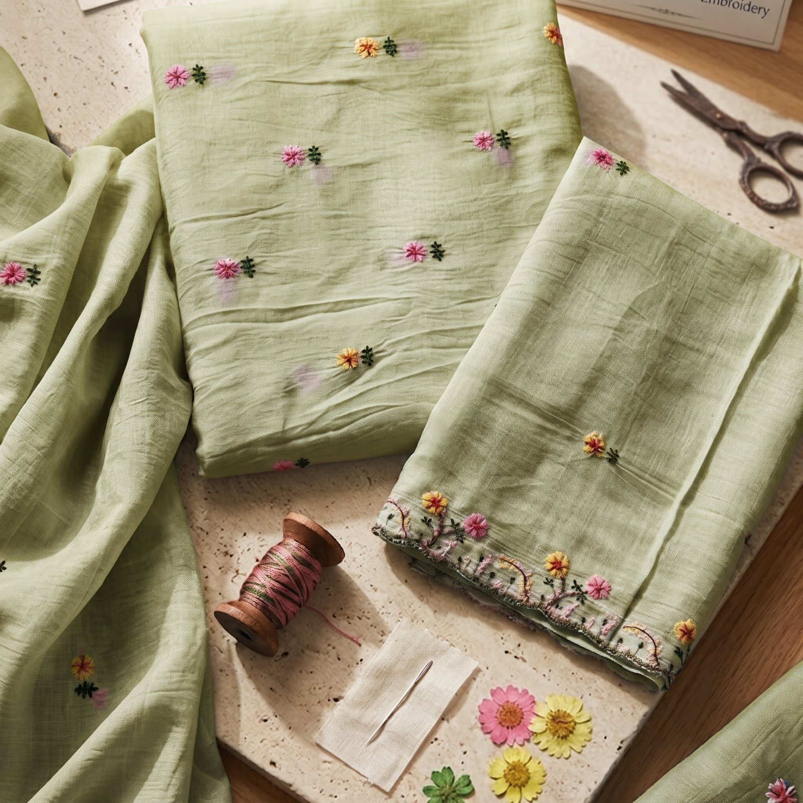 Chanderi Dress Material