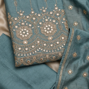 Light blue suit for women