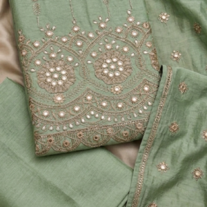 Chanderi Silk Suit Set