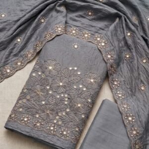 Latest Chanderi Silk suits designs