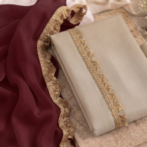Maroon Colour Suit with Dupatta