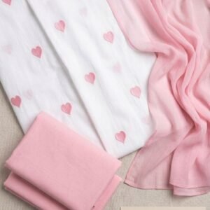 Pink Dress Material Cotton