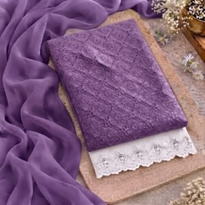 Pure Cotton Chikankari Chicken Material