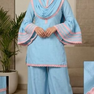 Unstitched cotton suit material