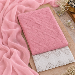 chikankari suit material